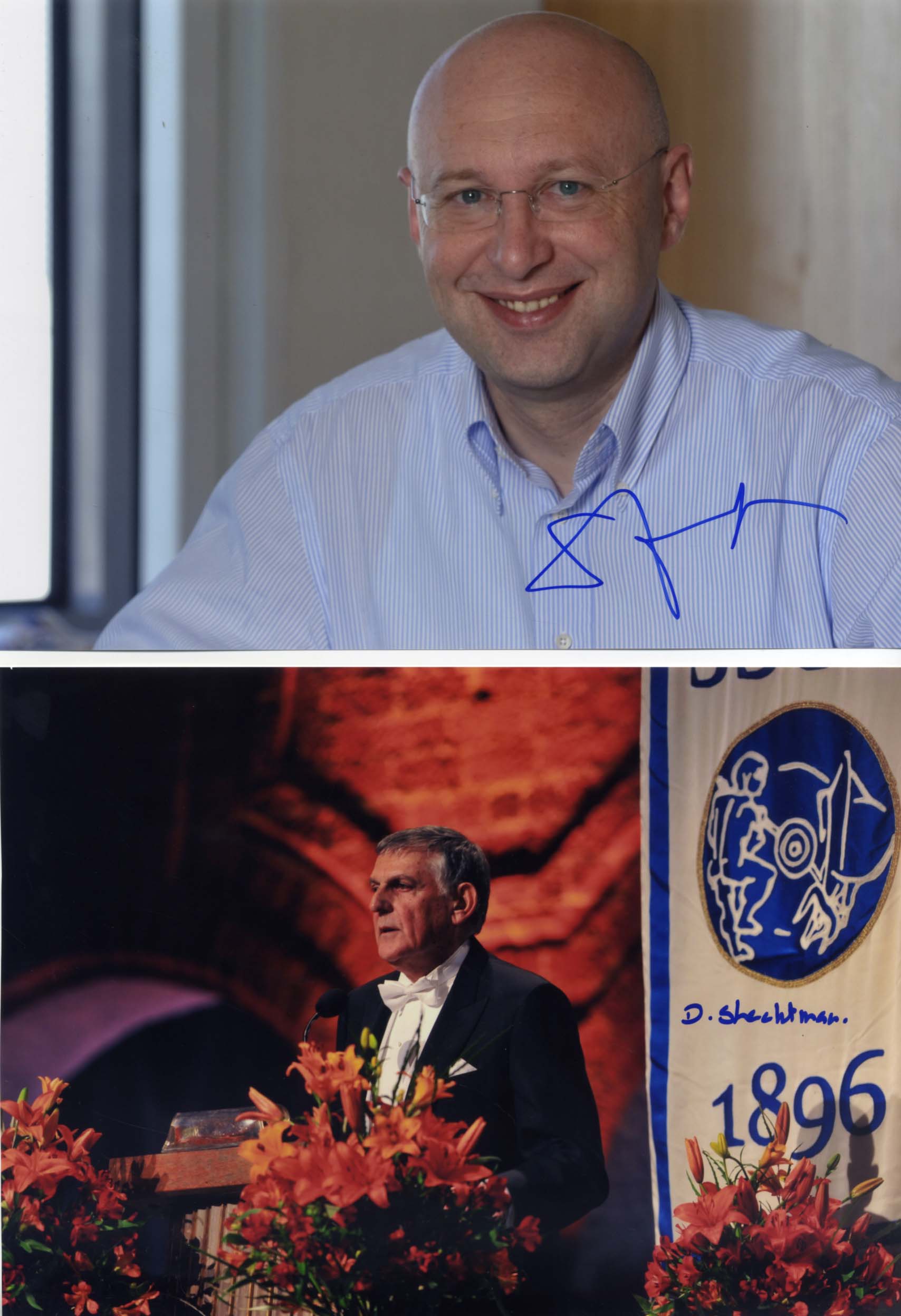 Brockhouse & Fert & Hell & Herzberg & Kobilka & Mulliken & Shechtman & others Autograph Autogramm | ID 8081158537365