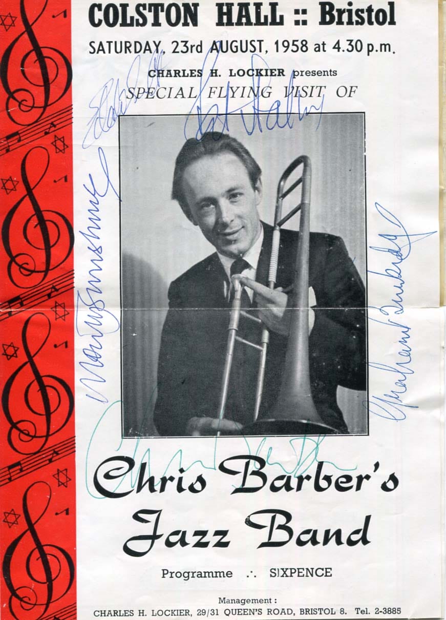 Chris Barber Band Autograph Autogramm | ID 7969777287317