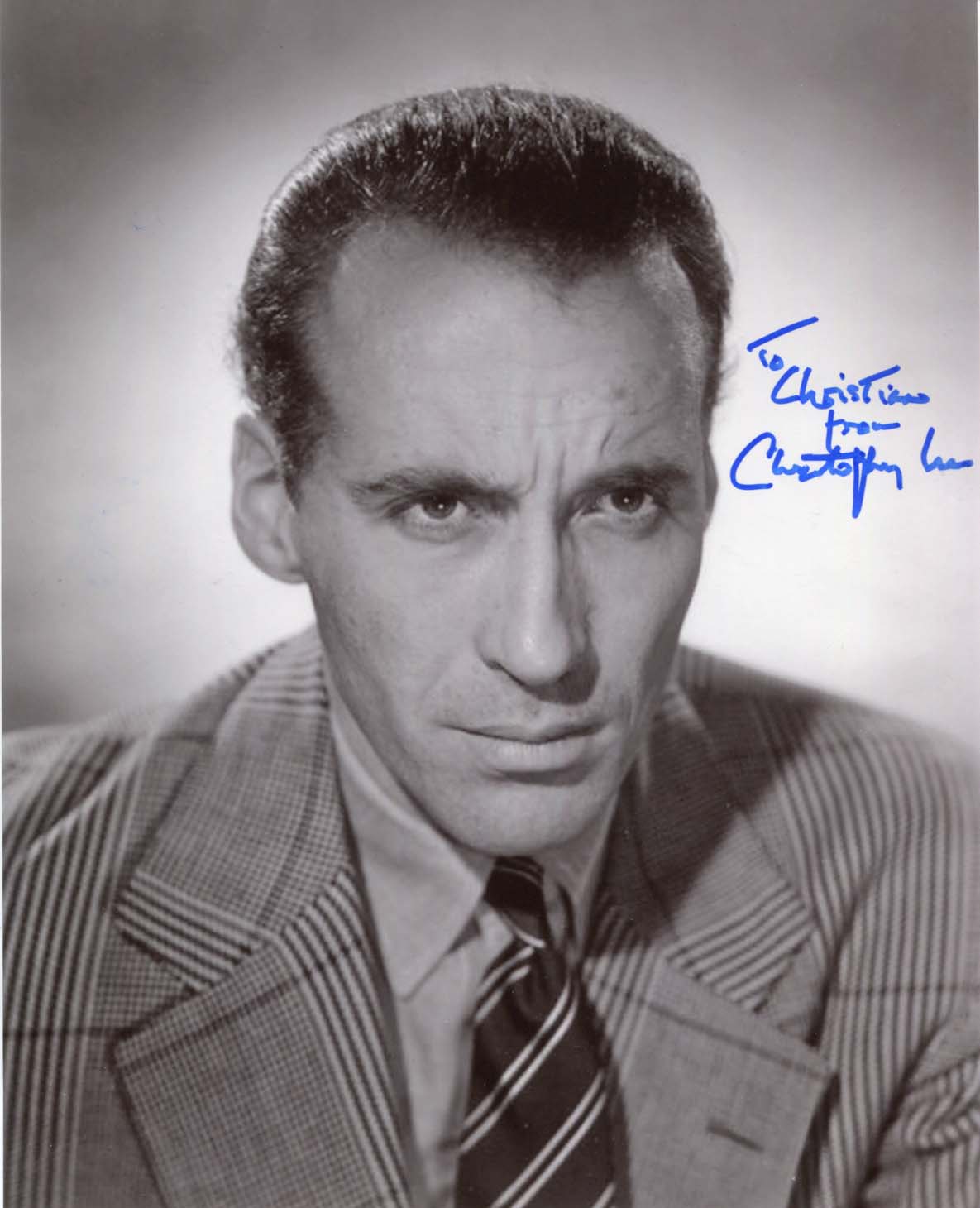 Christopher Lee Autograph Autogramm | ID 8105816850581