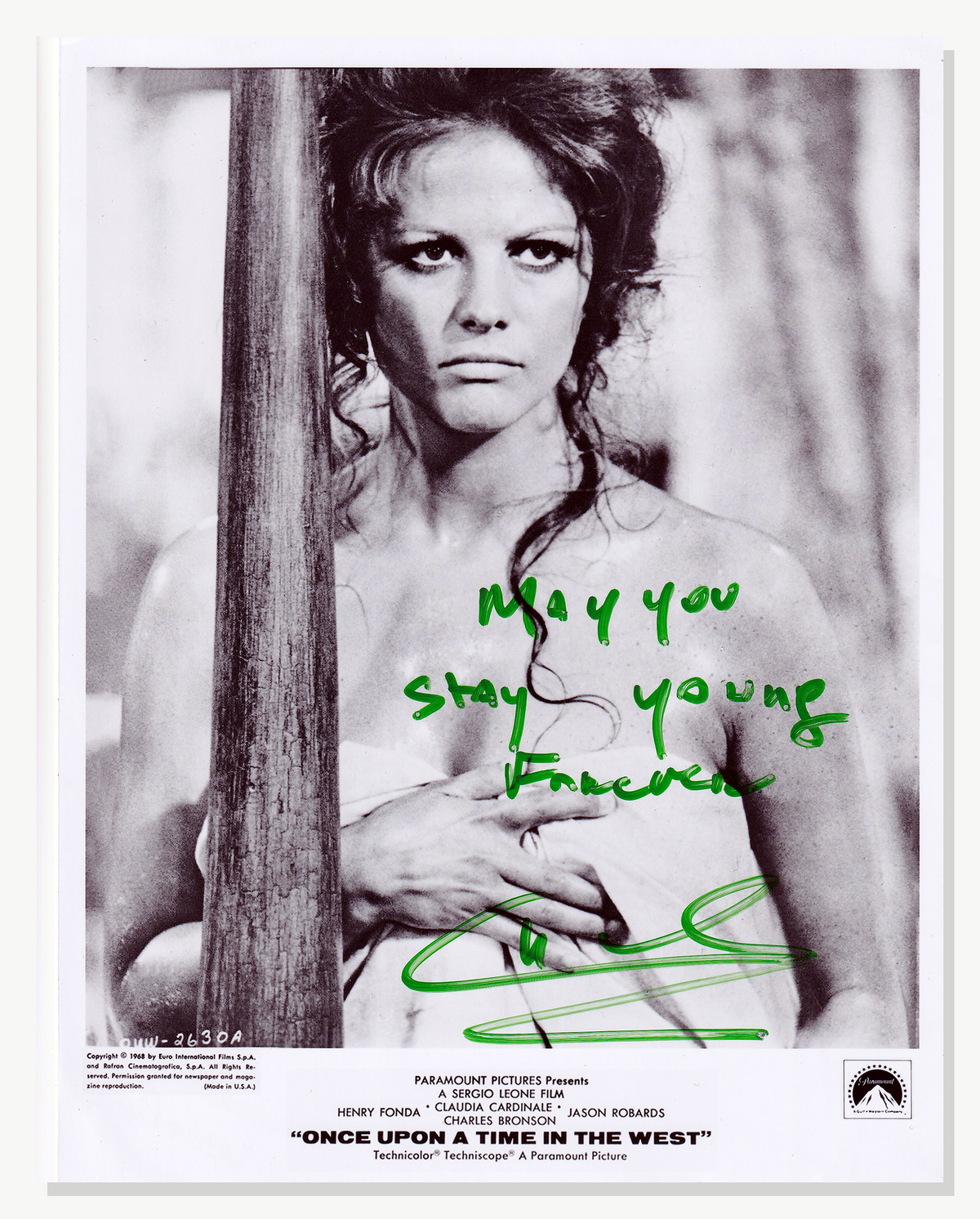 Claudia Cardinale Autograph Autogramm | ID 16070291030397