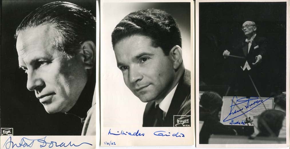 Conductors Collection II Autograph Autogramm | ID 7873998651541
