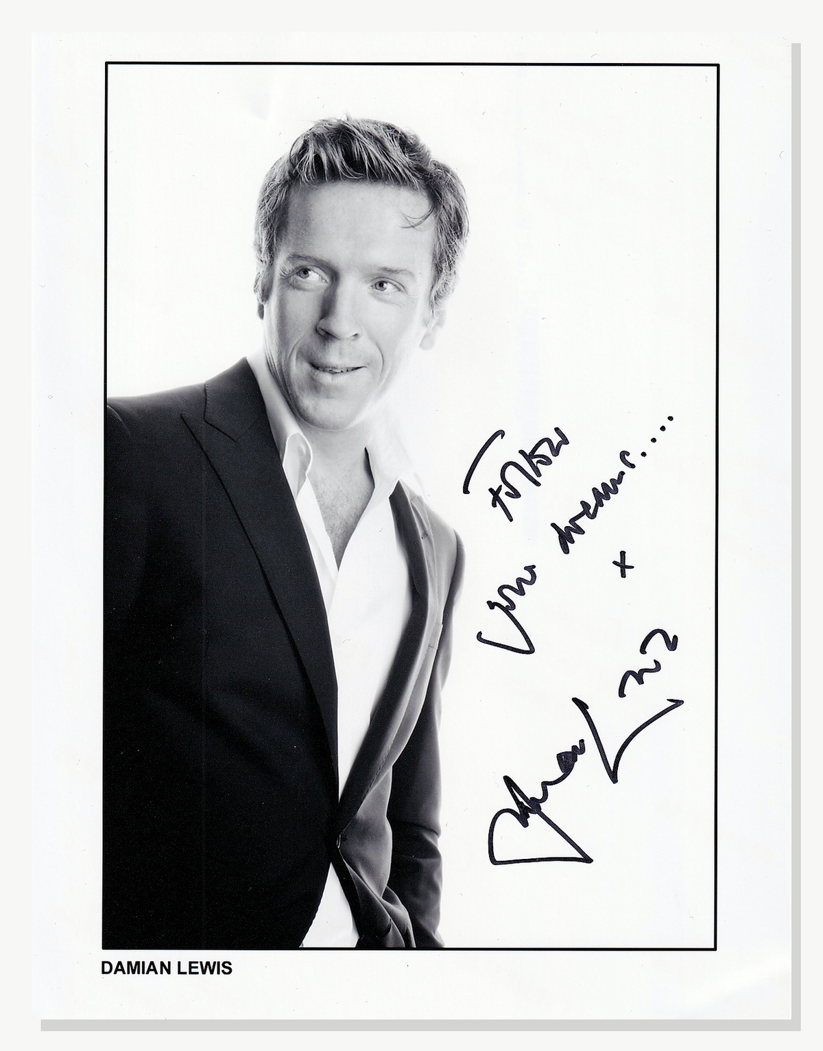 Damian Lewis Autograph Autogramm | ID 16051628933501