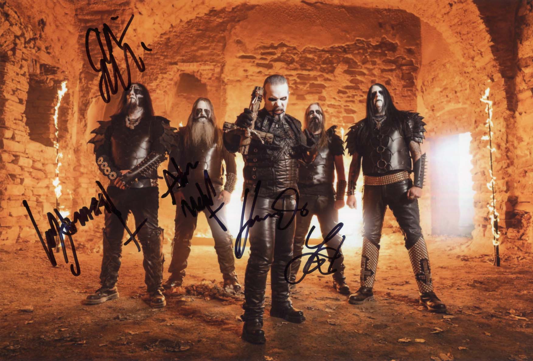 Dark Funeral Autograph Autogramm | ID 7969752580245
