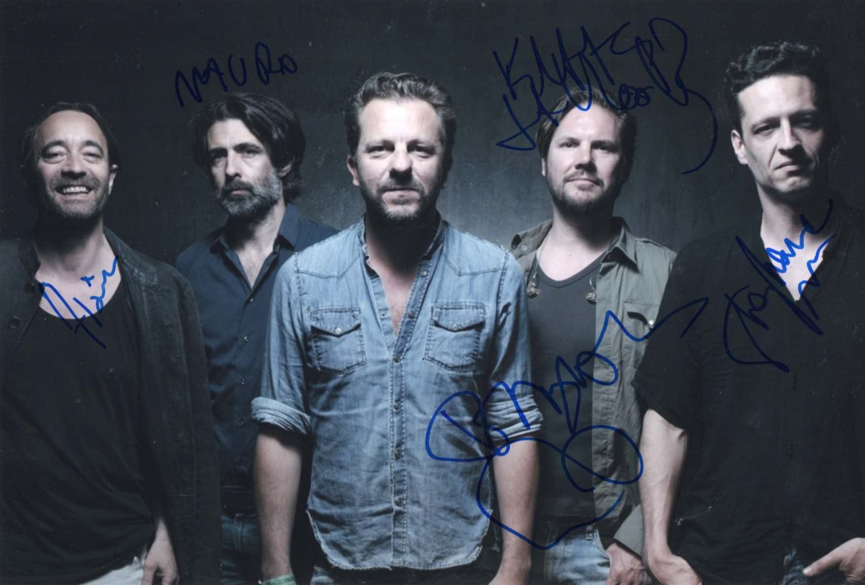 dEUS Autograph Autogramm | ID 7969710309525