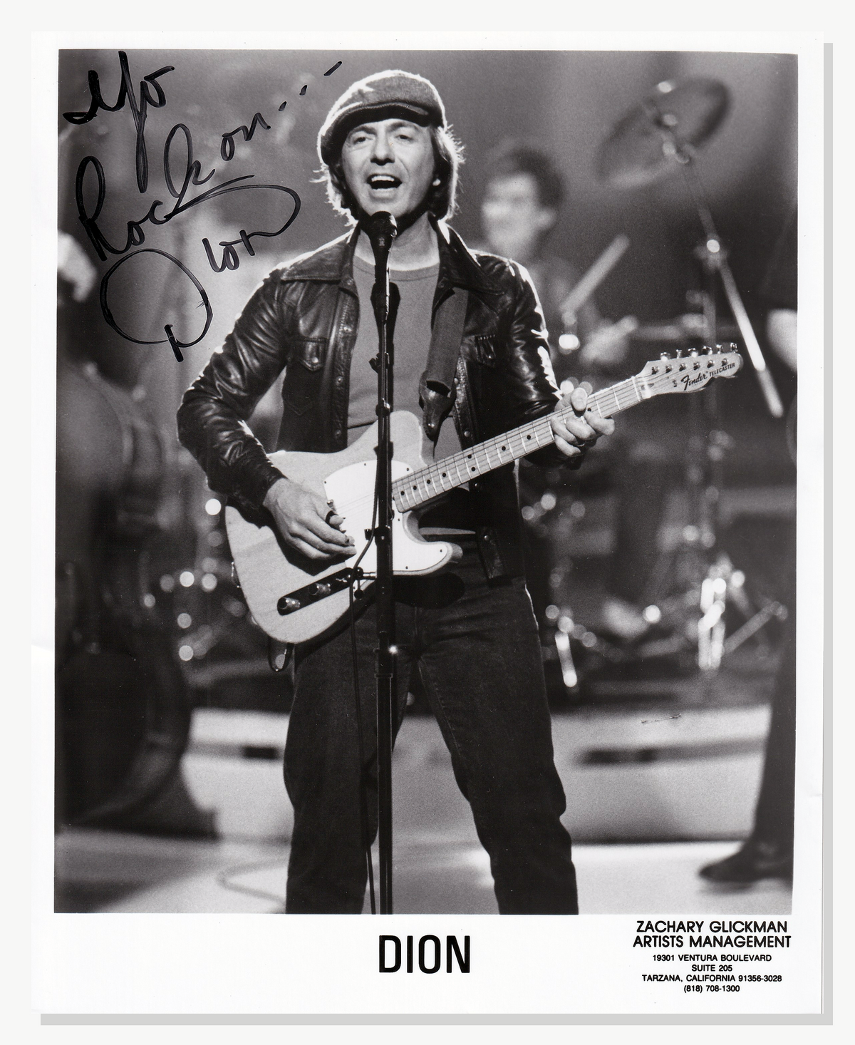 Dion DiMucci Autograph Autogramm | ID 16019016843645