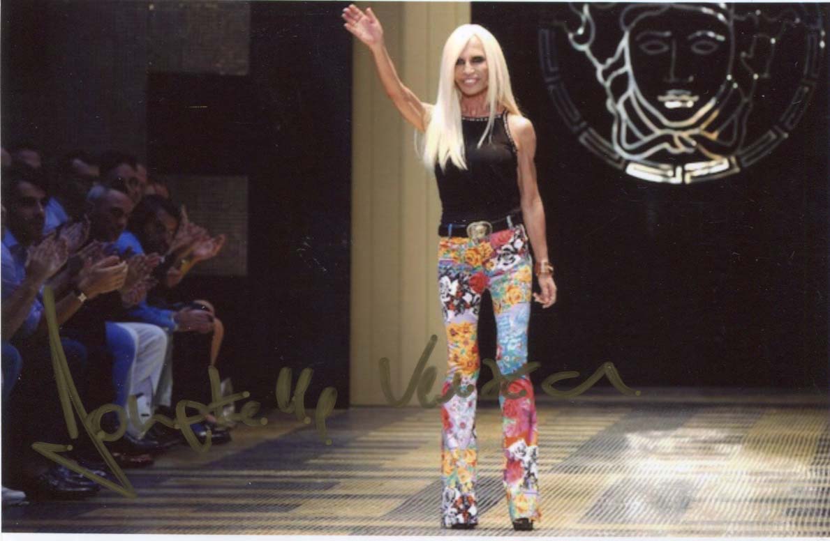 Donatella Versace Autograph Autogramm | ID 8014230257813