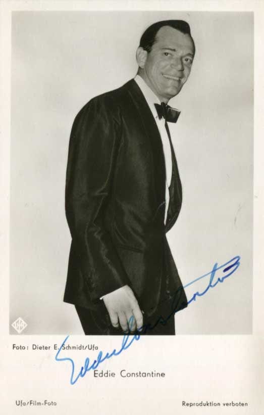 Eddie Constantine & Anna Neagle Autographs