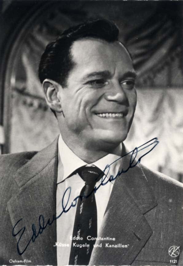 Eddie Constantine Autograph Autogramm | ID 8091531346069