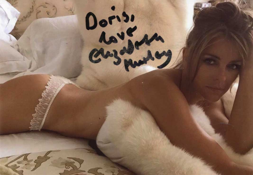 Elizabeth Hurley Autograph Autogramm | ID 15073822179709