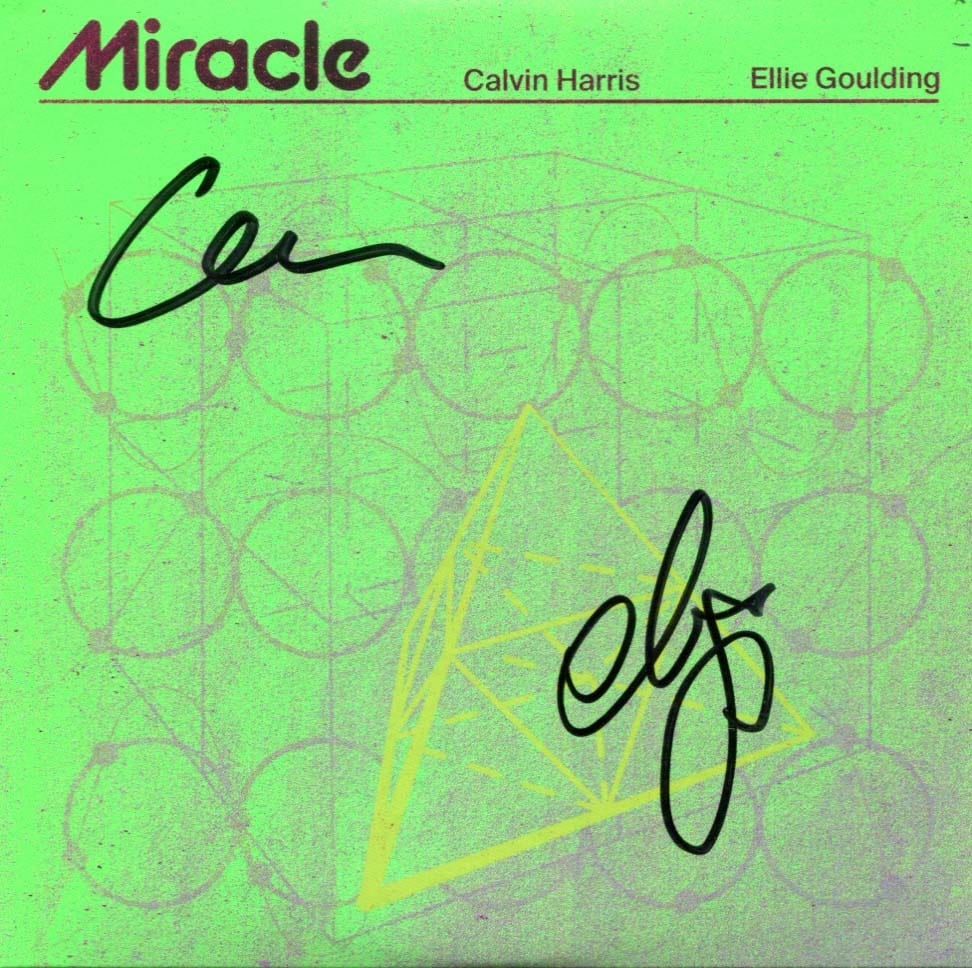 Ellie & Calvin Goulding & Harris Autograph Autogramm | ID 7994671464597