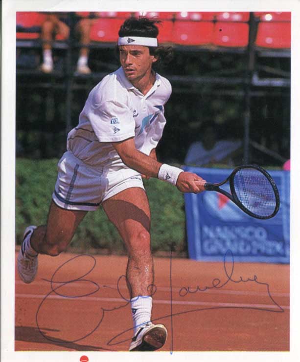 Emilio & Arantxa Sanchez Autograph Autogramm | ID 14857269510525