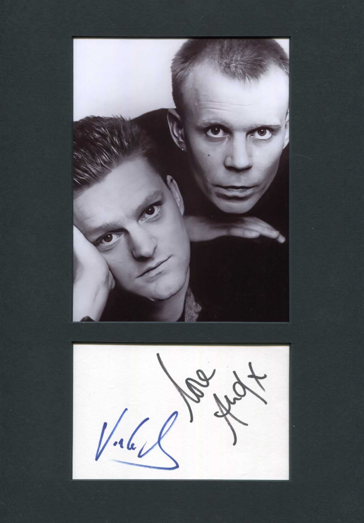 Erasure Autograph Autogramm | ID 14945338818941