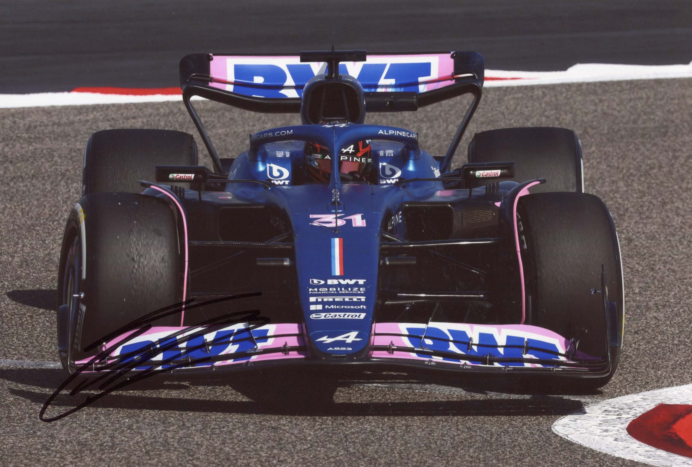 Esteban Ocon Autograph Autogramm | ID 7993095389333