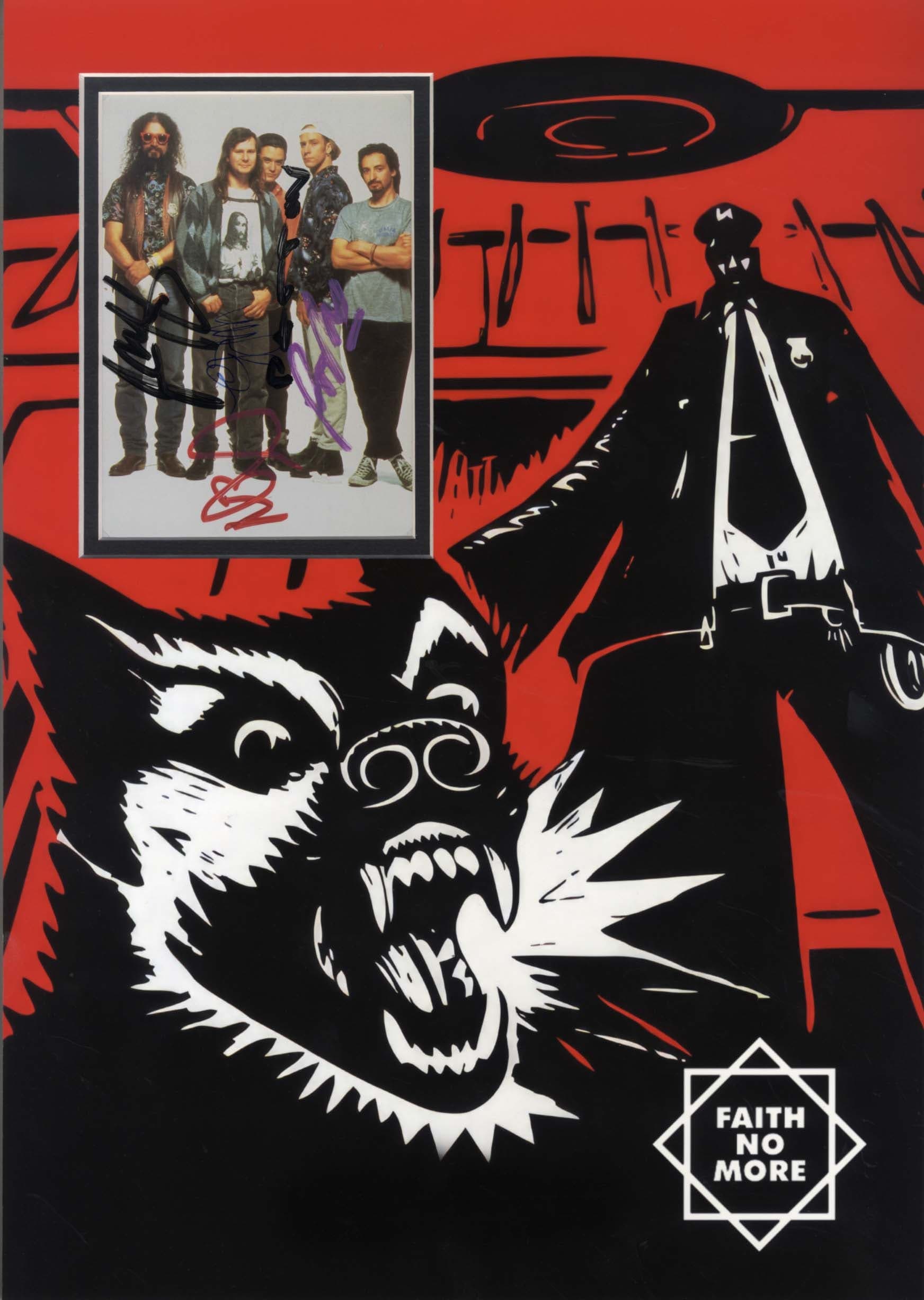 Faith No More Autograph Autogramm | ID 15055419539837