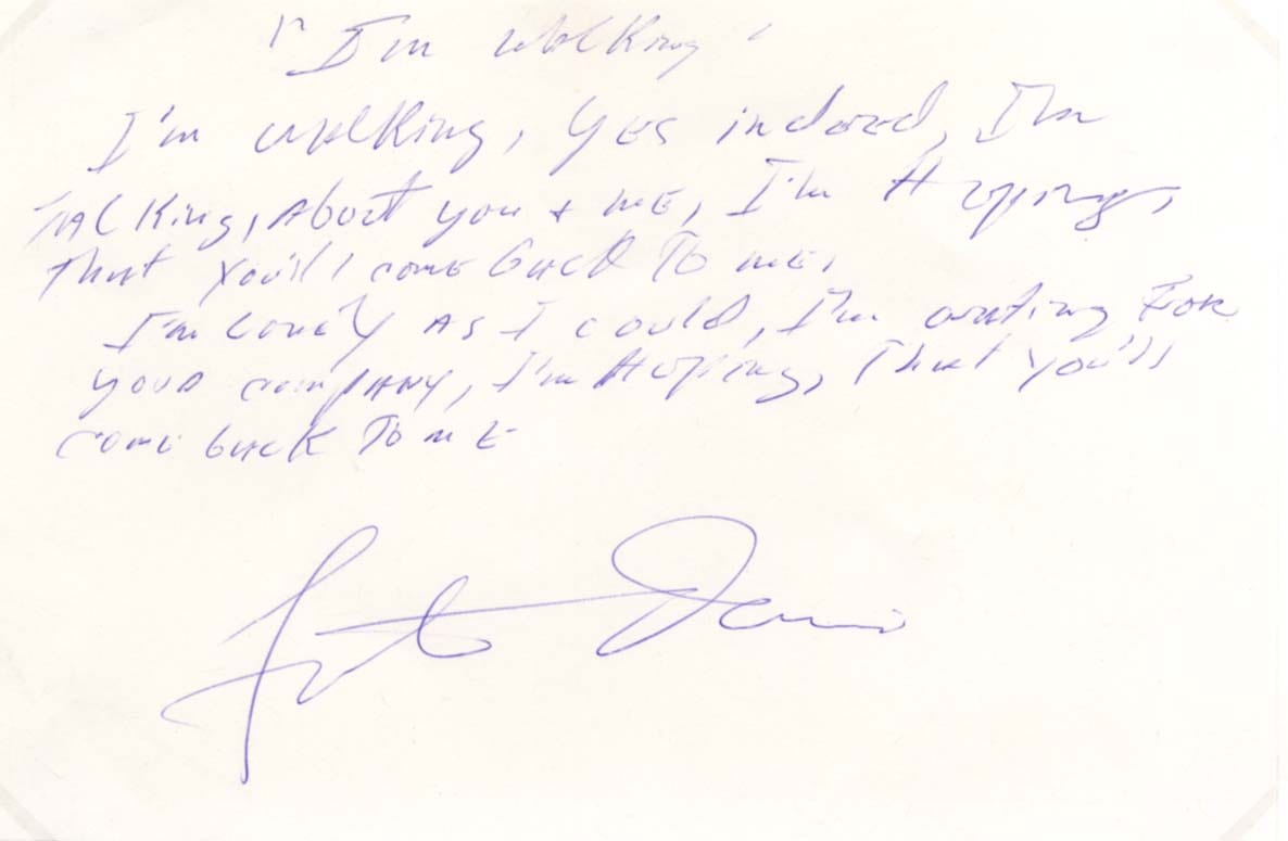 Fats Domino Autograph Autogramm | ID 15292057354621