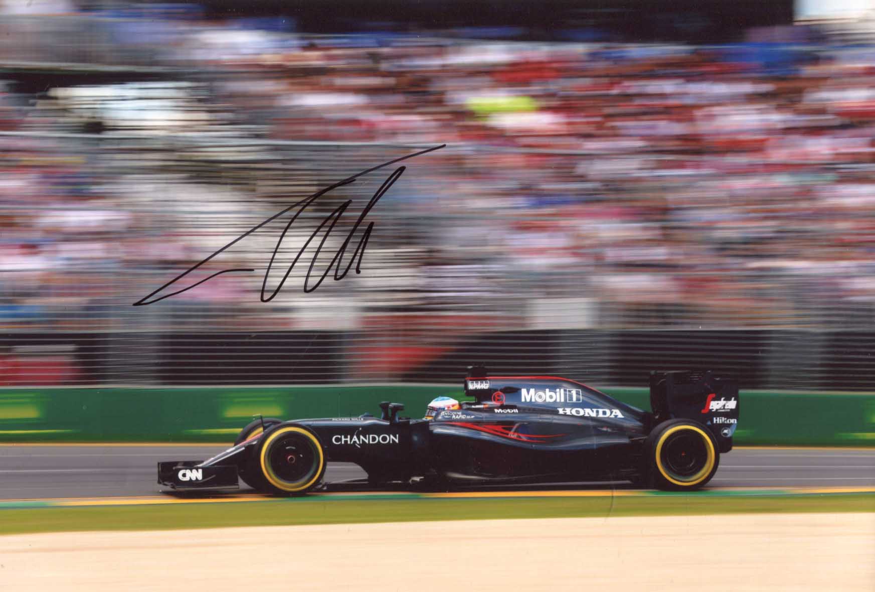 Fernando Alonso Autograph Autogramm | ID 15125428863357