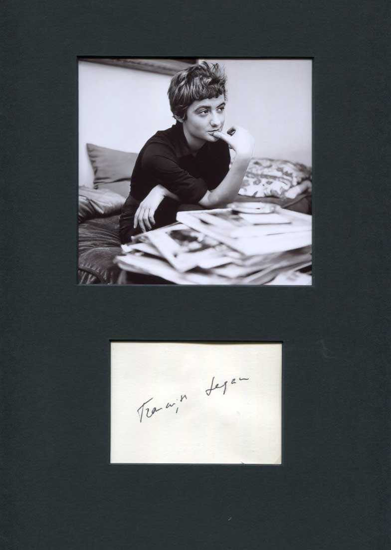 Françoise Sagan Autograph Autogramm | ID 8363696226453