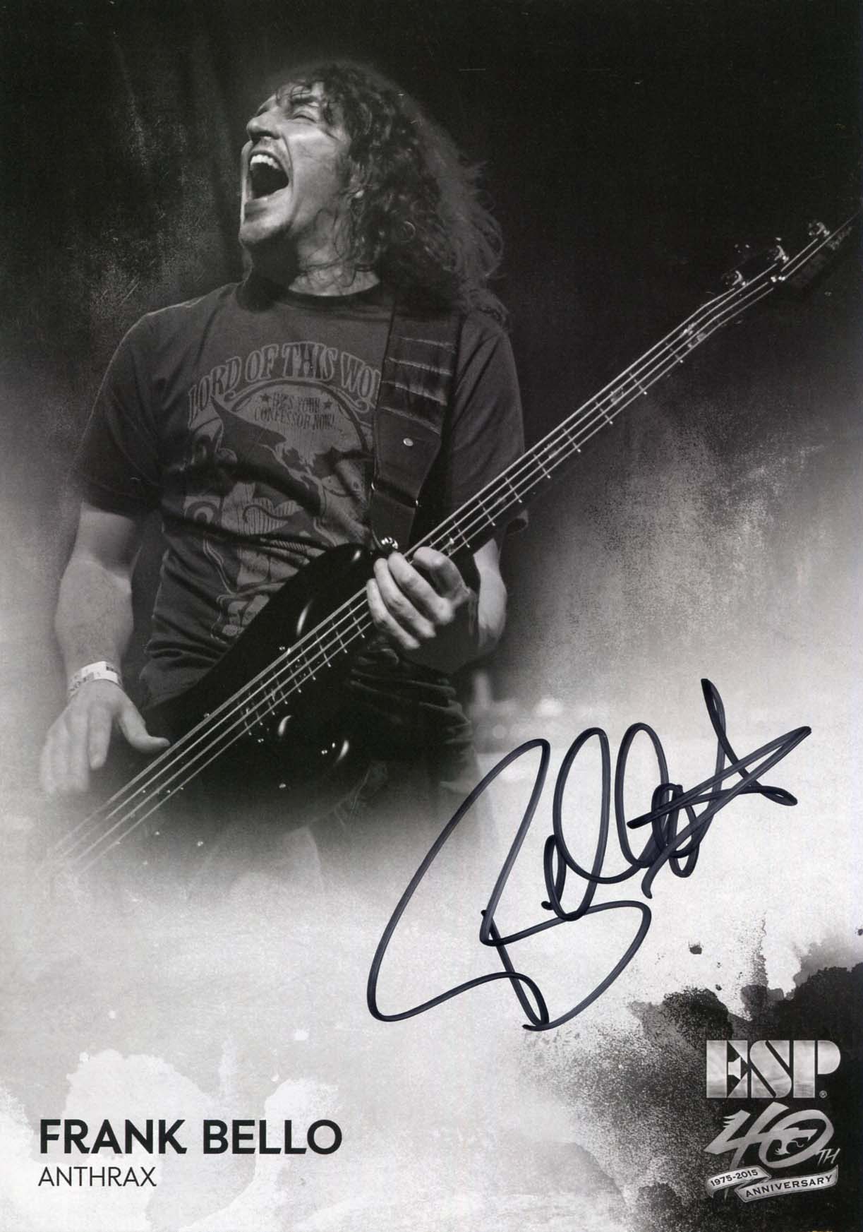 Frank Bello Autograph Autogramm | ID 7939487563925