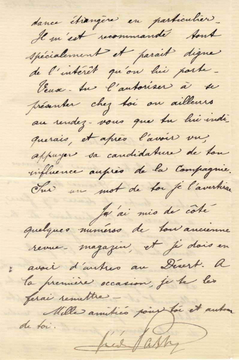 Frederic Passy Autograph Autogramm | ID 15003058209149