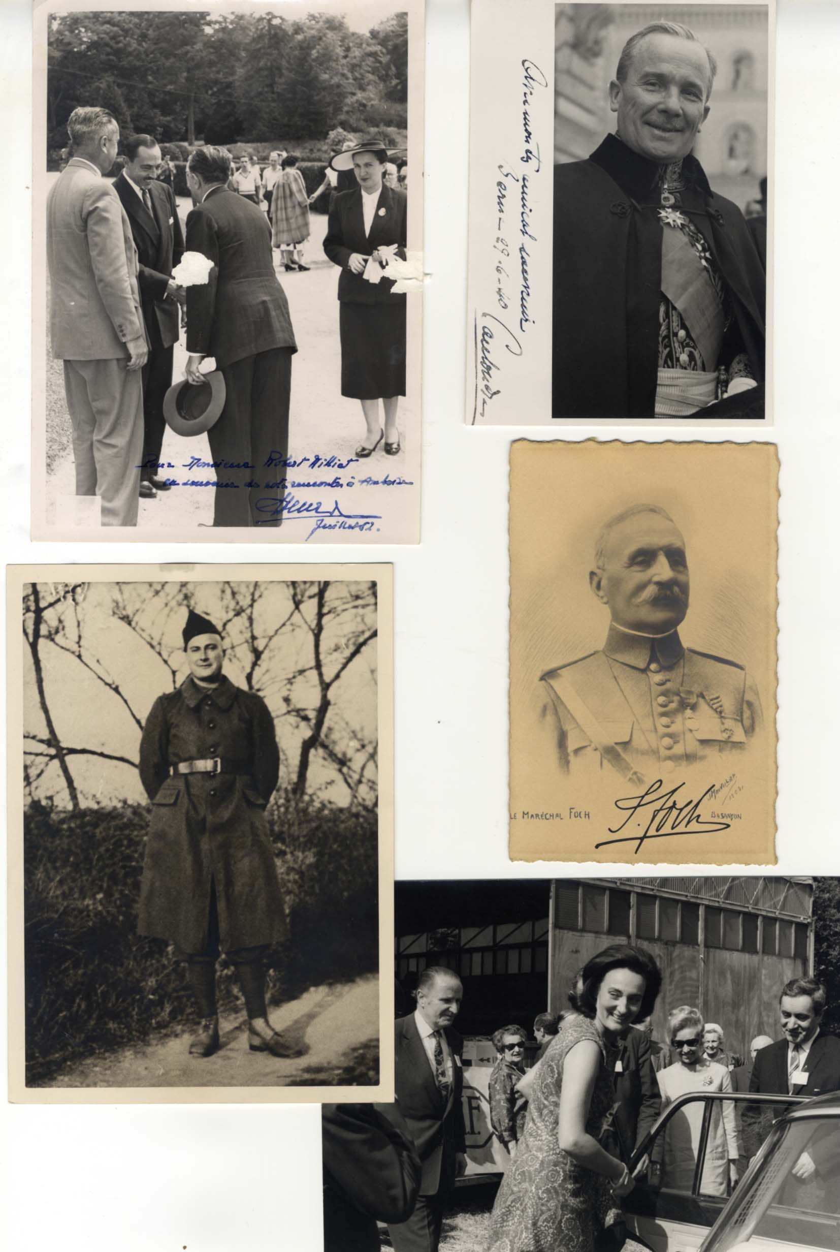 Charles & Augustin Alfred Joseph Maurras & Paul-Boncour Autograph Autogramm | ID 14824259060093