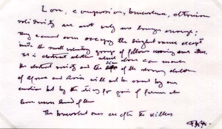 Friedrich August Hayek Autograph Autogramm | ID 8028861038741