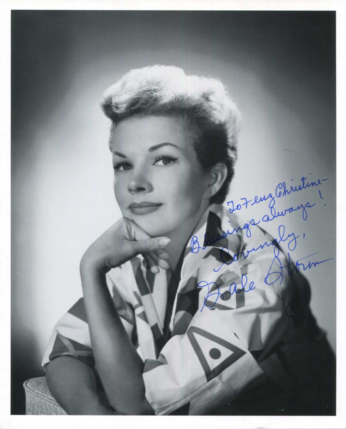 Gale Storm Autograph Autogramm | ID 8609374732437