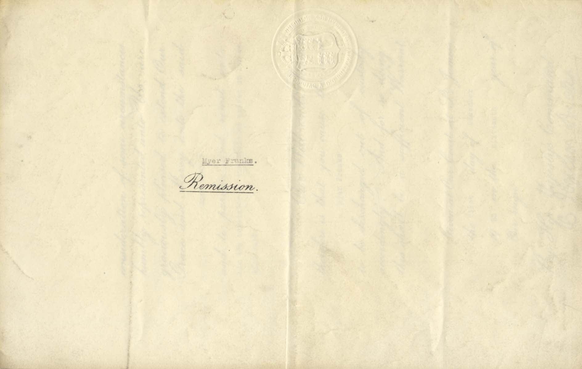 King George V. Autograph