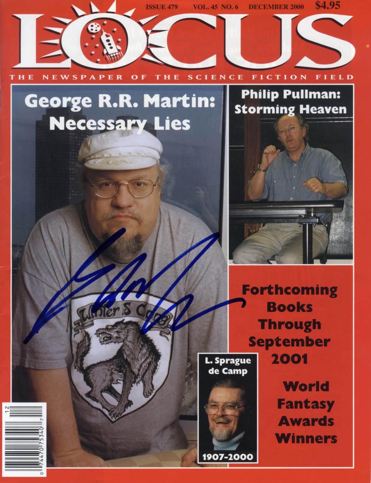 George Raymond Richard Martin Autograph Autogramm | ID 15360922026365