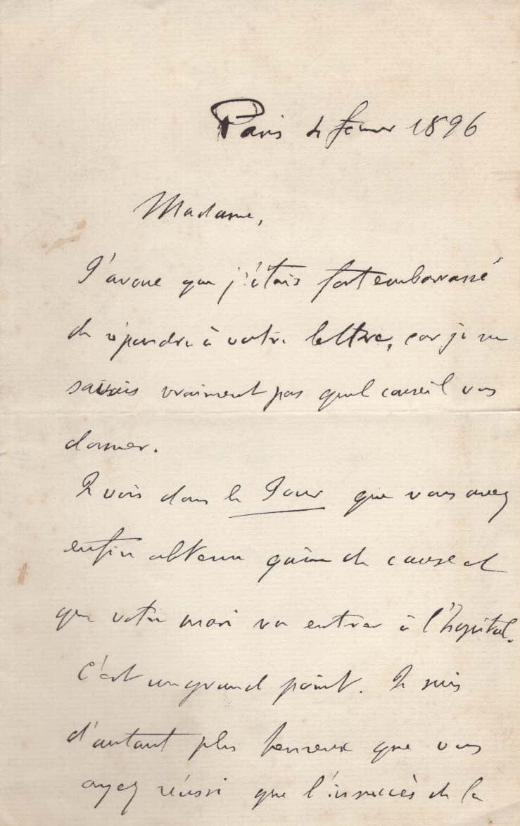 Georges Benjamin Clemenceau Autograph Autogramm | ID 8475123581077