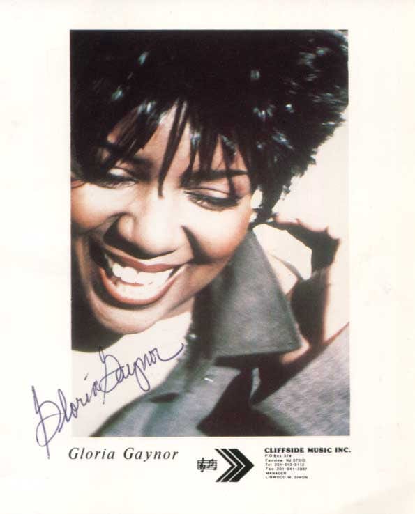 Gloria Gaynor Autograph Autogramm | ID 8605095067797