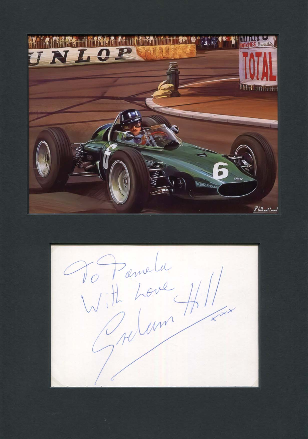 Graham Hill Autograph Autogramm | ID 7954478268565