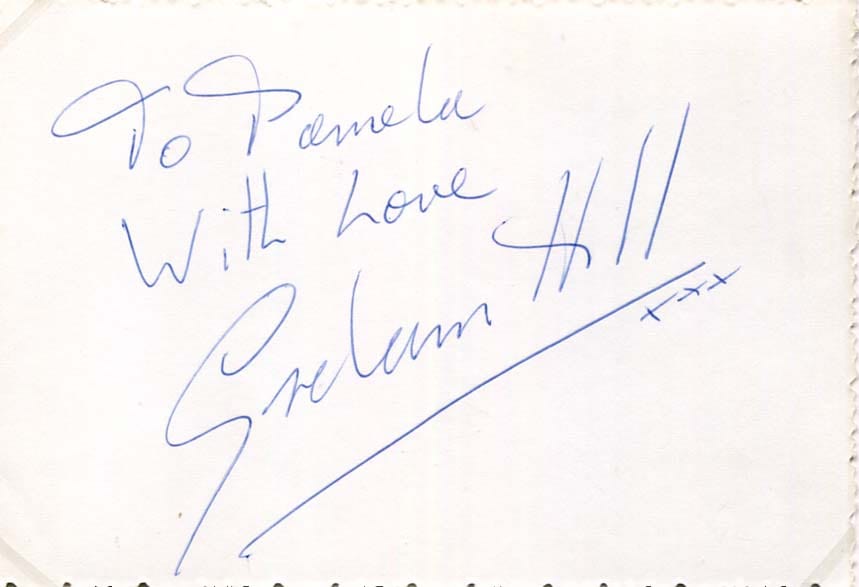 Graham Hill Autograph Autogramm | ID 7954478268565