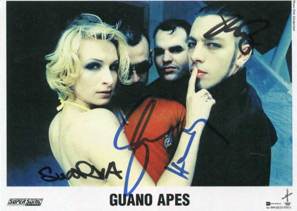 Guano Apes Autograph Autogramm | ID 8589363380373