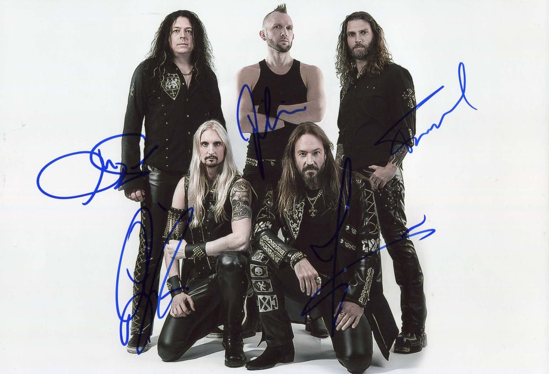 HammerFall Autograph Autogramm | ID 7890792579221