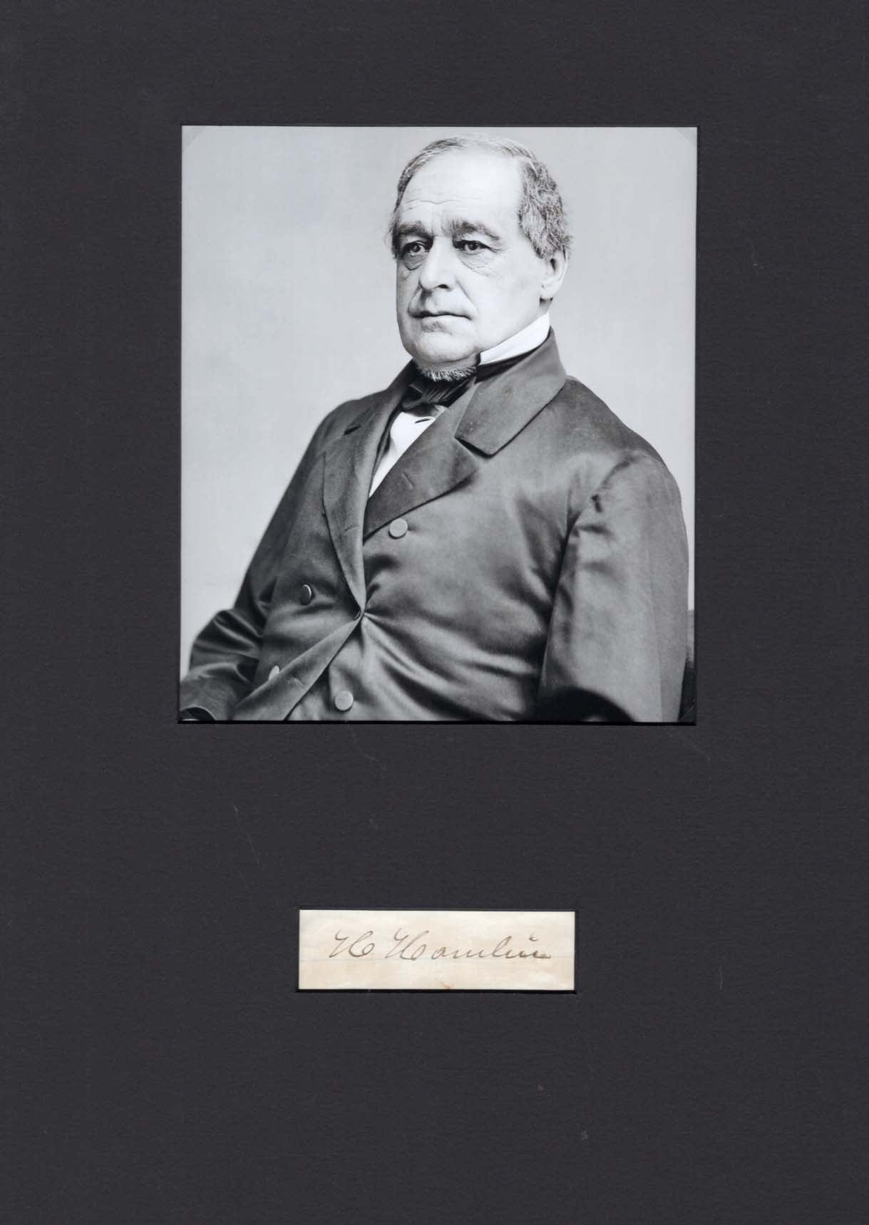 Hannibal Hamlin Autograph Autogramm | ID 8233851519125