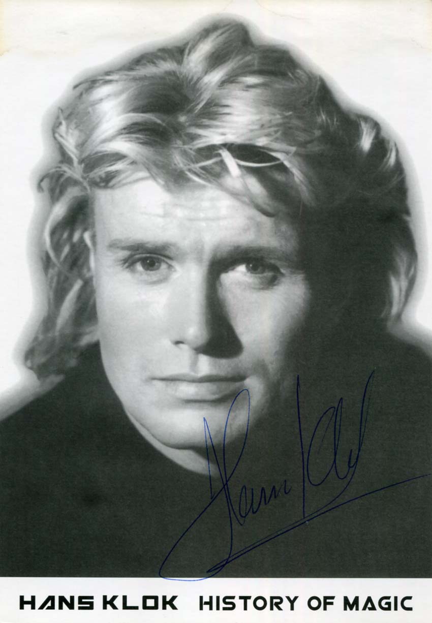 Hans Klok Autograph Autogramm | ID 7969176715413
