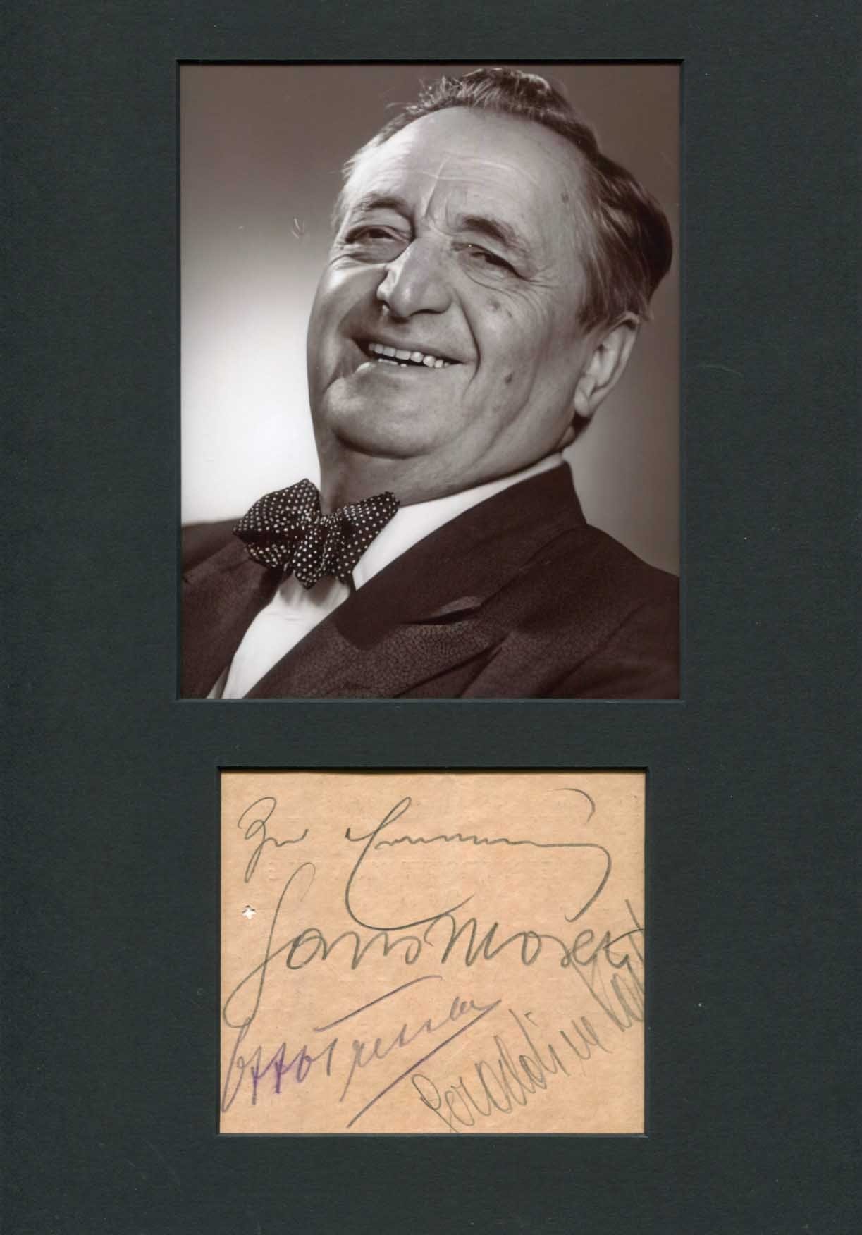 Hans Moser Autograph Autogramm | ID 14957843251581