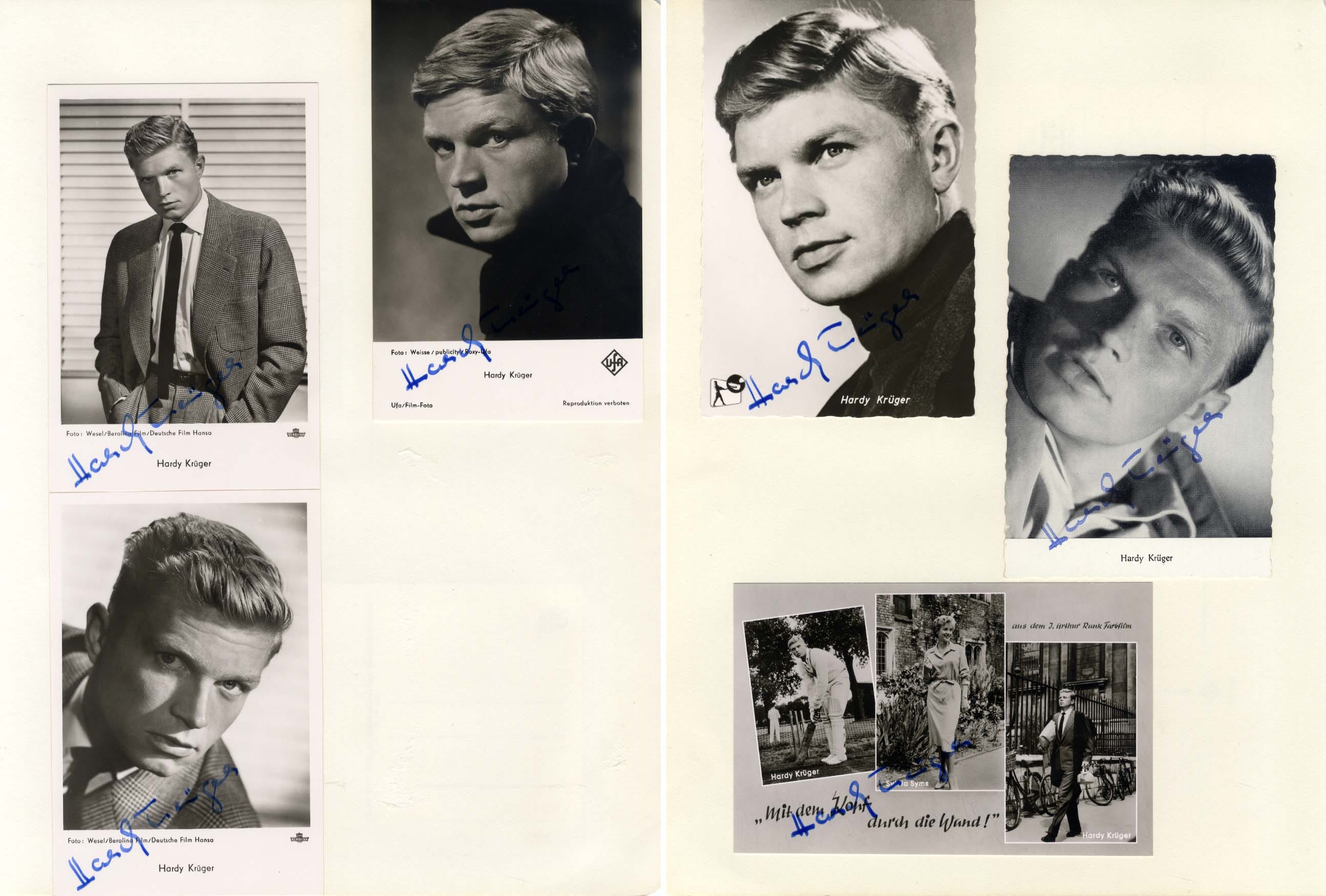 Hardy Krüger Autograph Autogramm | ID 7874872869013