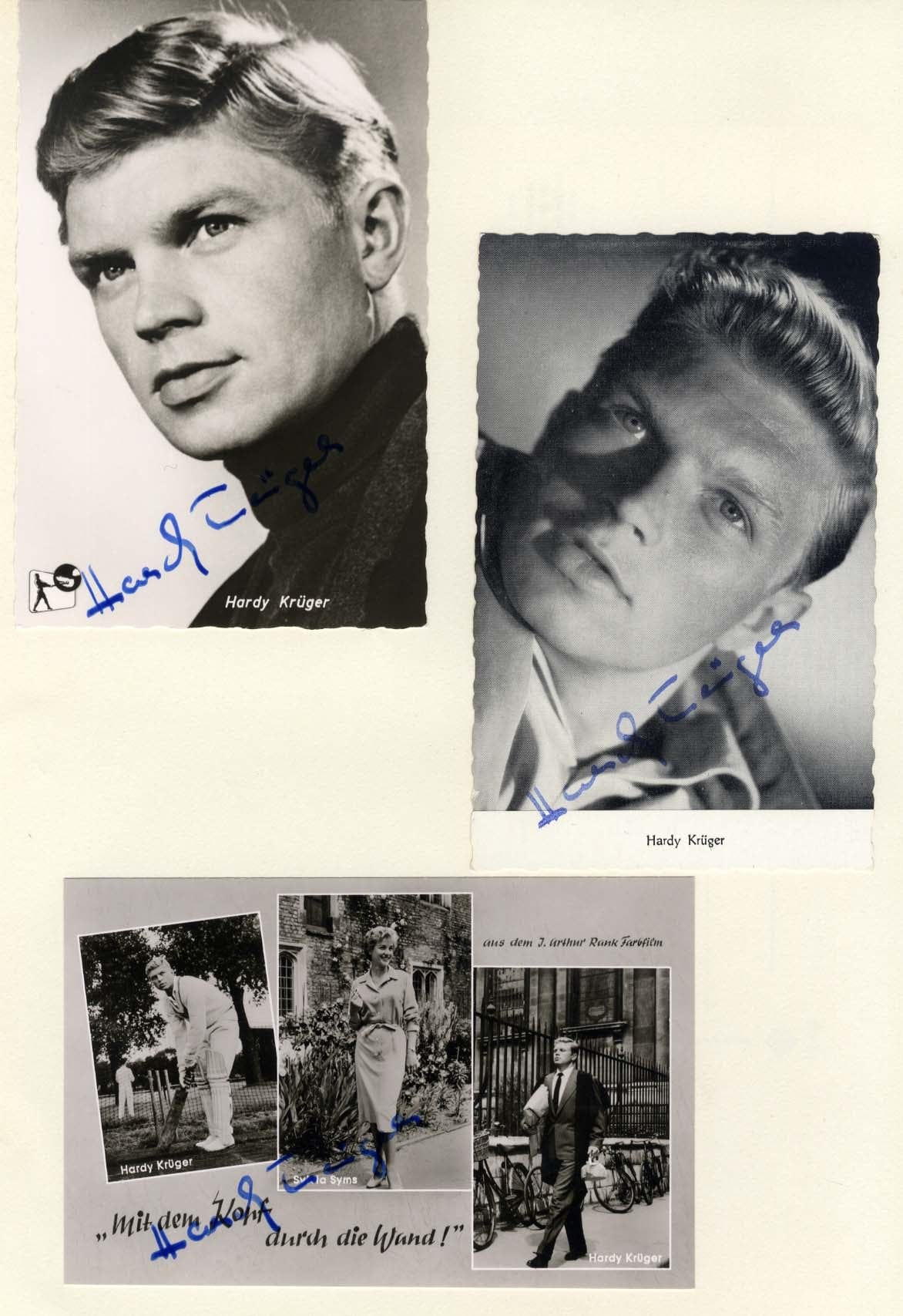 Hardy Krüger Autograph Autogramm | ID 7874872869013