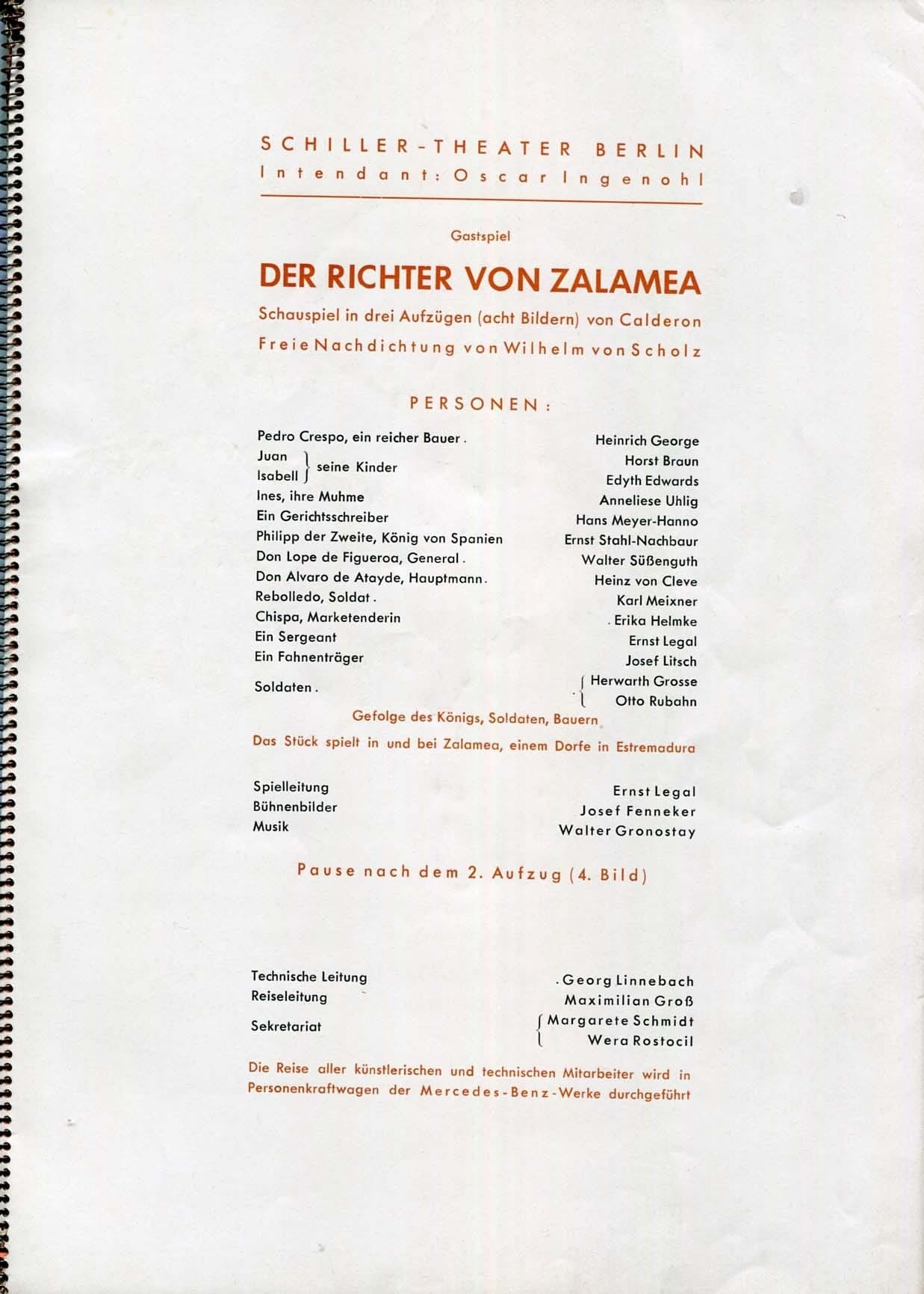 Heinrich George Autograph Autogramm | ID 7925719531669