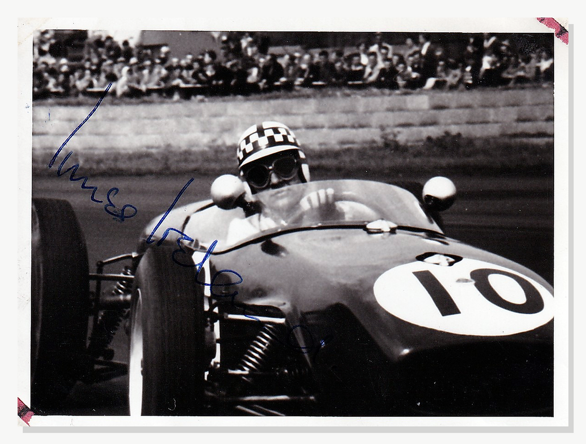 Innes Ireland Autograph Autogramm | ID 16009218883965
