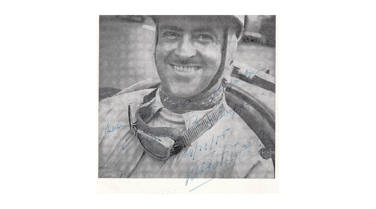 Maurice Trintignant Autograph Autogramm | ID 16009189556605