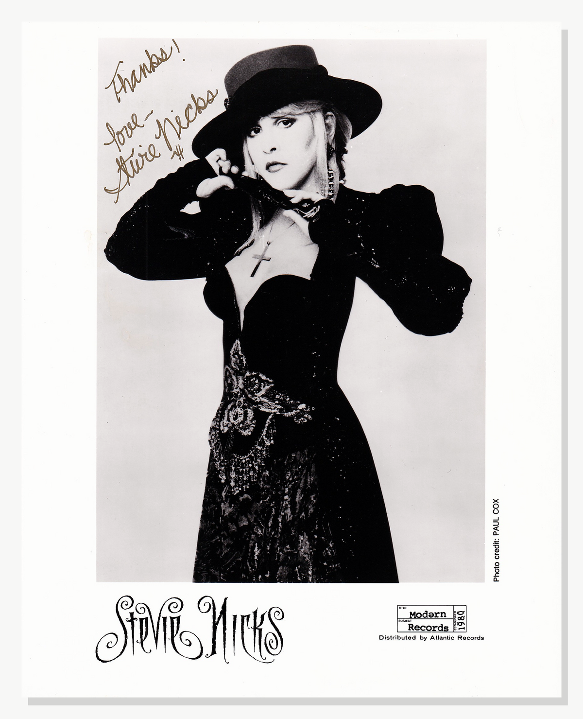 Stephanie Lynn Nicks Autograph Autogramm | ID 16032108970365