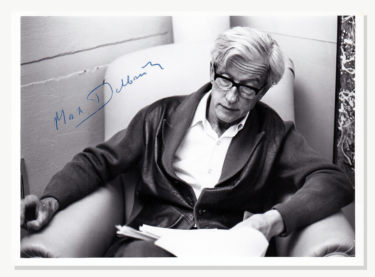 Max Delbrück Autograph Autogramm | ID 16065643053437