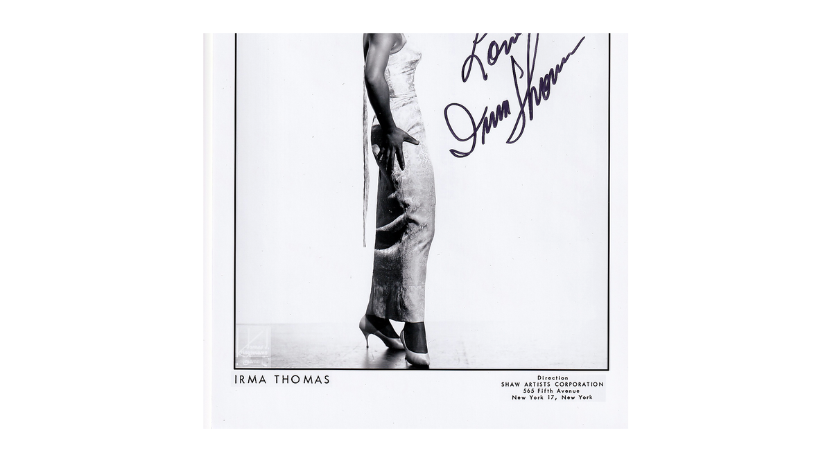 Irma Thomas Autograph Autogramm | ID 16063736250749