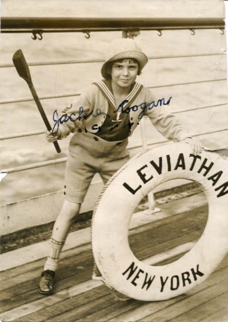 Jackie Coogan Autograph Autogramm | ID 8336403628181
