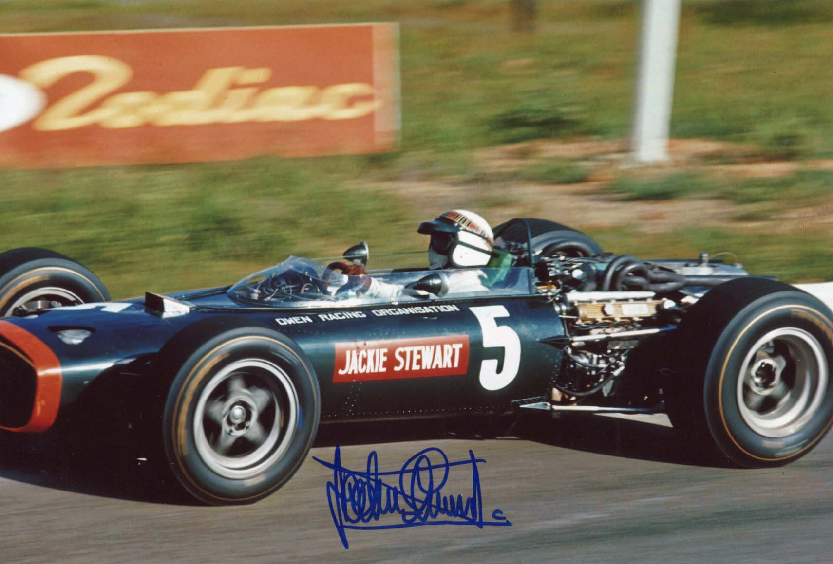 Jackie  Stewart Autograph Autogramm | ID 8088538874005