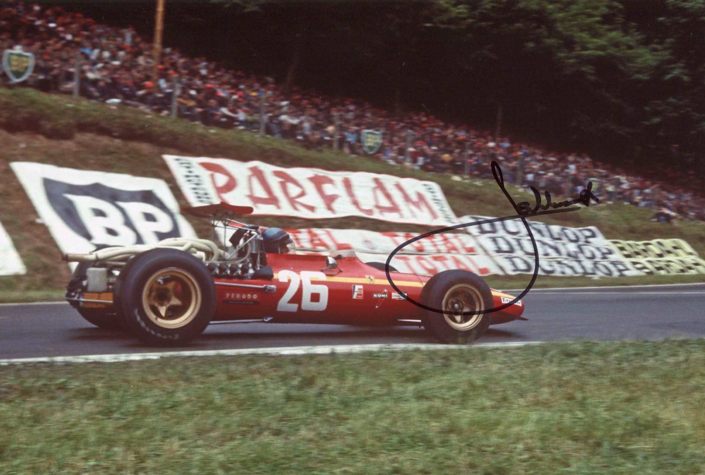 Jacky Ickx Autograph Autogramm | ID 8003626369173