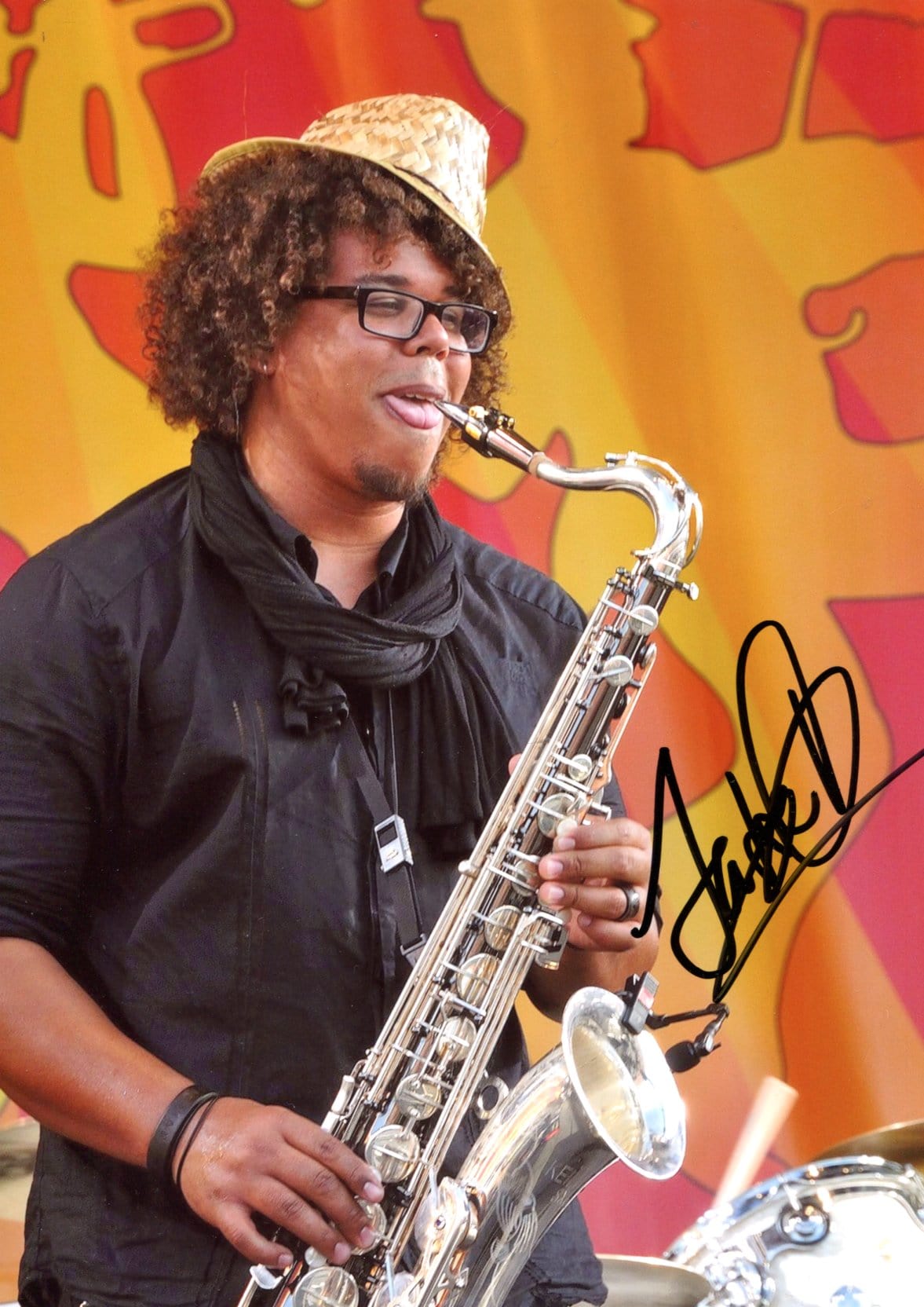 Jake Clemons Autograph