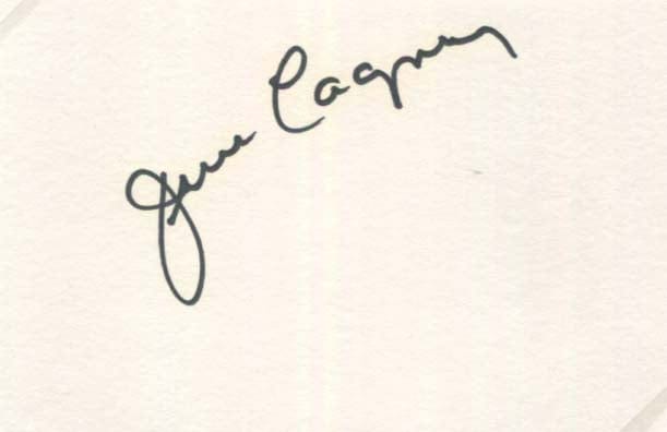 James Francis Cagney Jr. Autograph Autogramm | ID 8295692599445